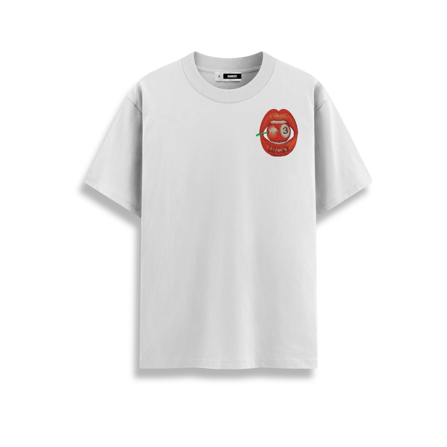 PLAYERA - CHERRY LOVE EMBROIDERED