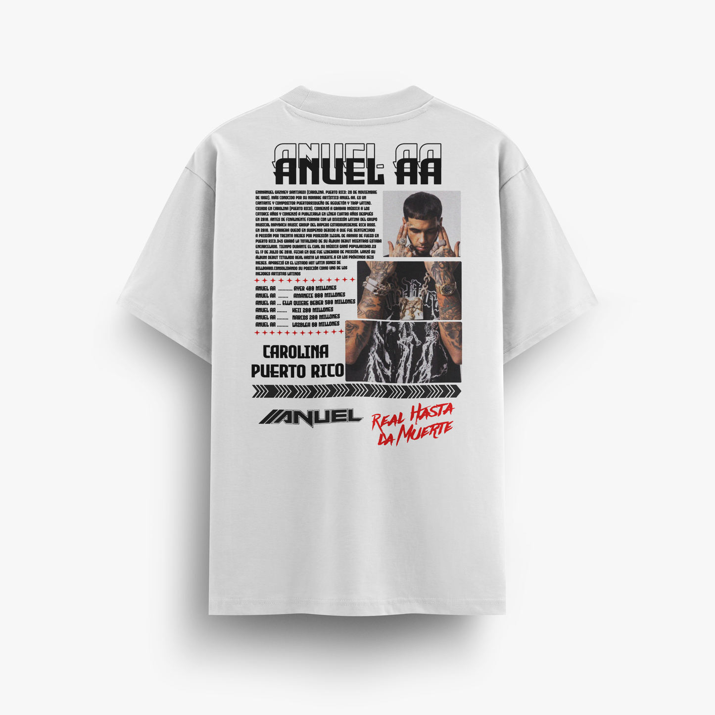 PLAYERA - ANUEL AA