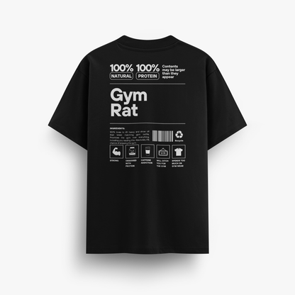 PLAYERA - 100% GYMRAT