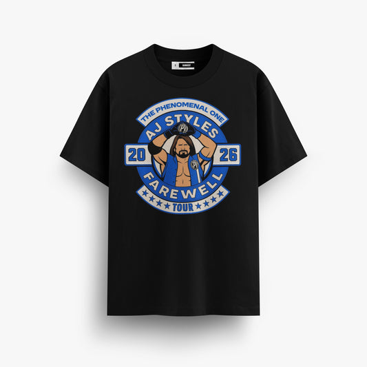 PLAYERA - AJ STYLES (FAREWELL TOUR)
