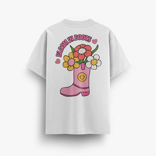 PLAYERA - BLOOM BOOTS