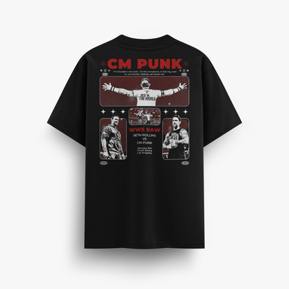 PLAYERA - CM PUNK (RAW)