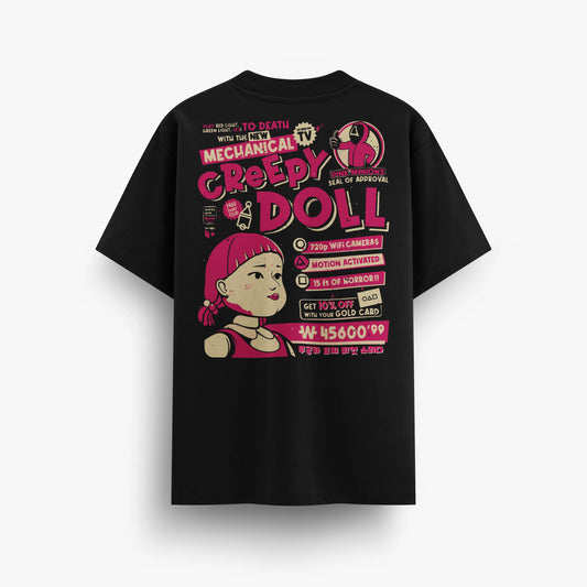 PLAYERA - CREEPY DOLL