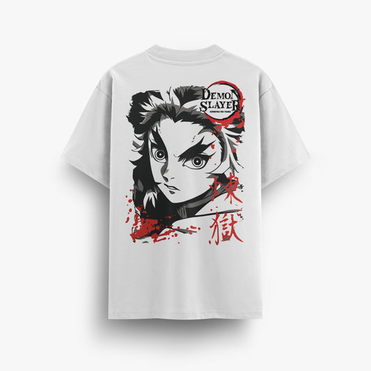 PLAYERA - DEMON SLAYER (WHITE V.)