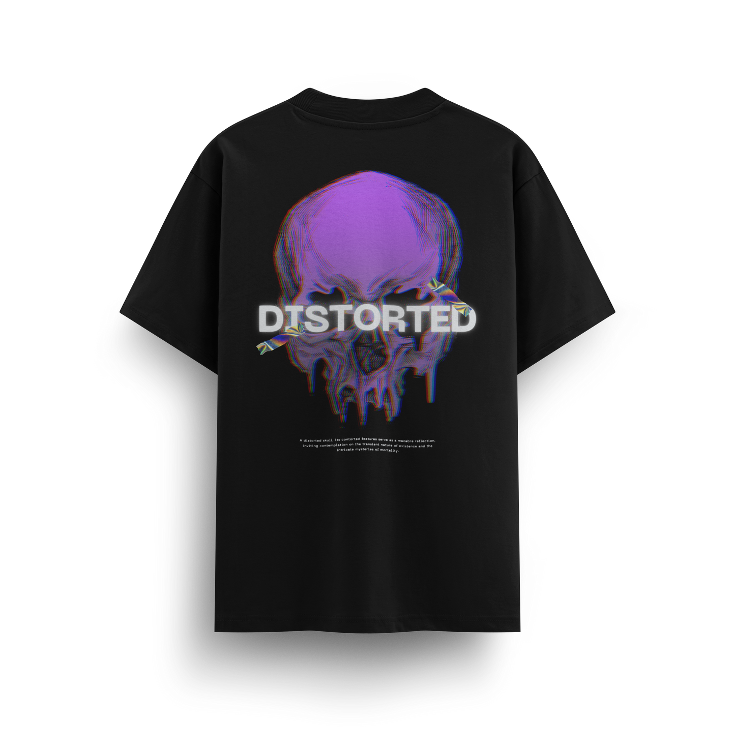 PLAYERA - DISTORTED SKULL