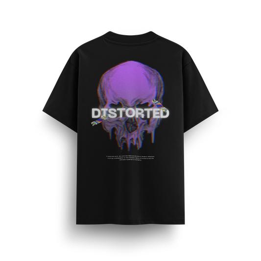 PLAYERA - DISTORTED SKULL