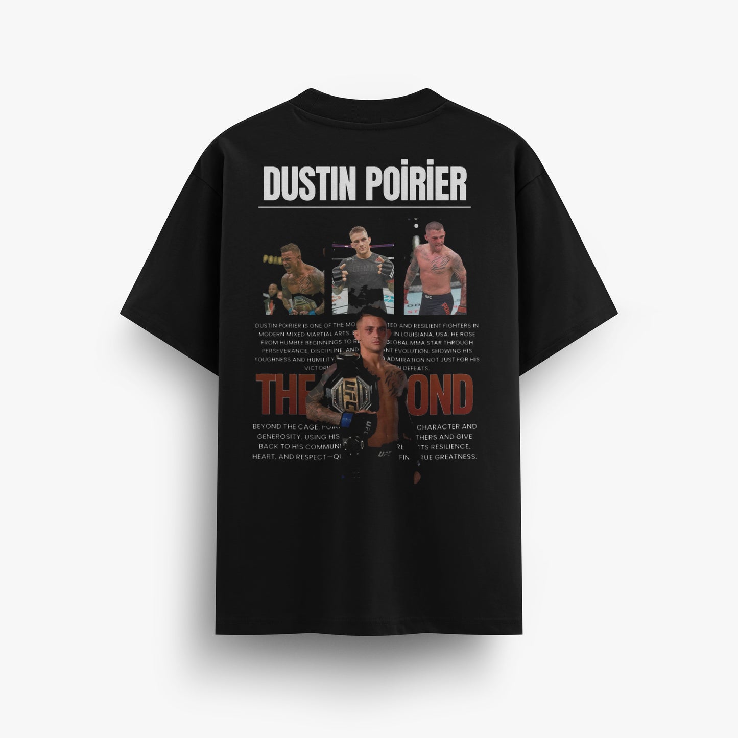 PLAYERA - DUSTIN POIRIER (GRAPHIC)