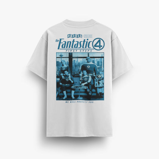 PLAYERA - FANTASTIC 4 BLUE