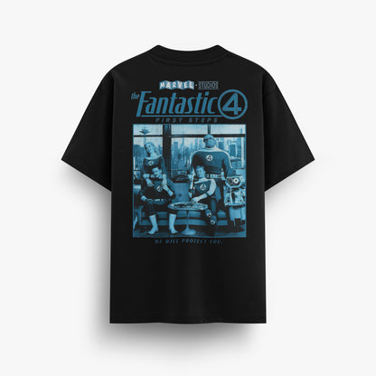 PLAYERA - FANTASTIC 4 BLUE