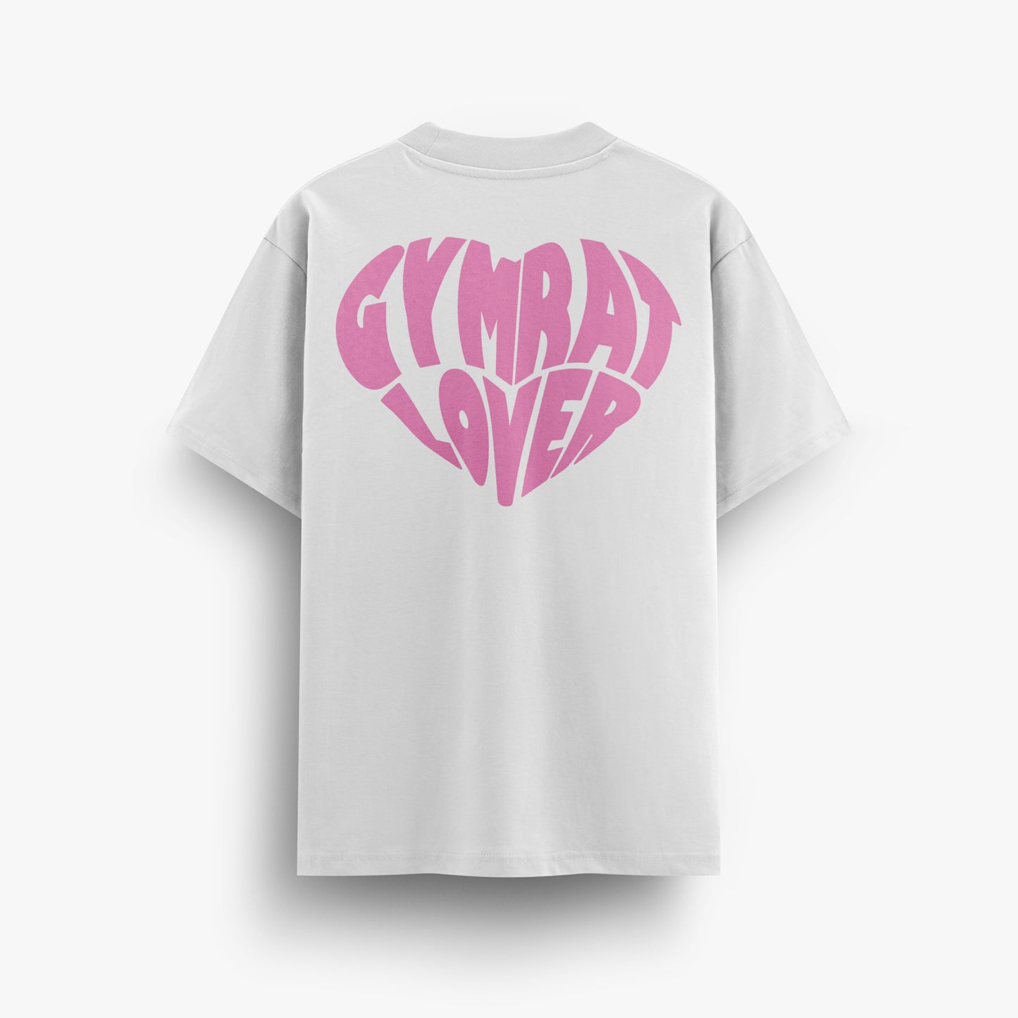 PLAYERA - GYMRAT LOVER DISP. EN BLANCO Y NEGRO