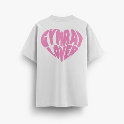 PLAYERA - GYMRAT LOVER DISP. EN BLANCO Y NEGRO