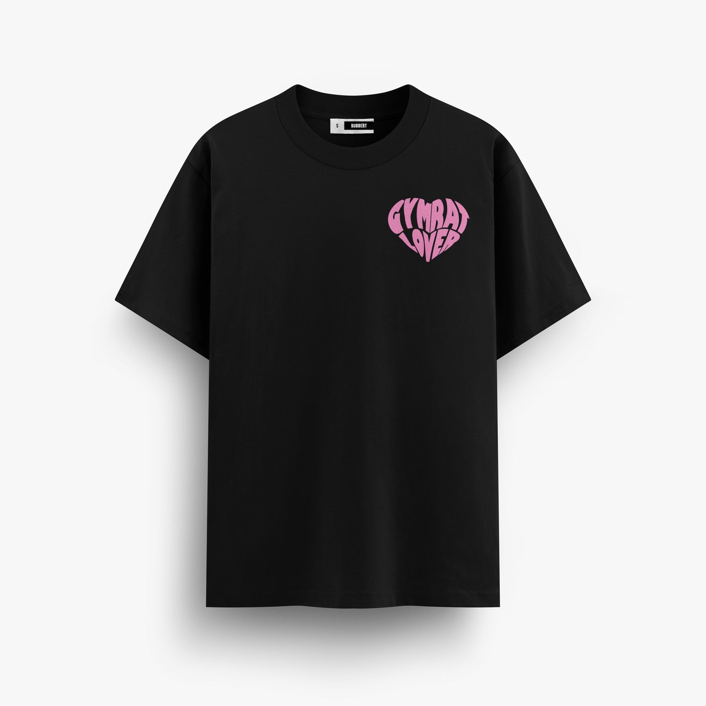 PLAYERA - GYMRAT LOVER DISP. EN BLANCO Y NEGRO