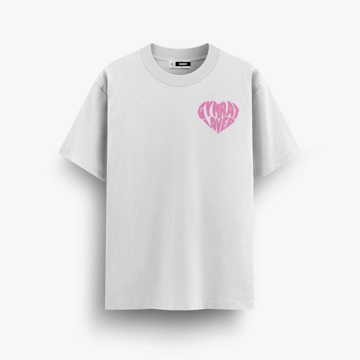 PLAYERA - GYMRAT LOVER DISP. EN BLANCO Y NEGRO