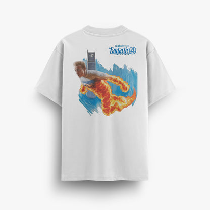 PLAYERA - JOHNNY STORM (HUMAN TORCH)