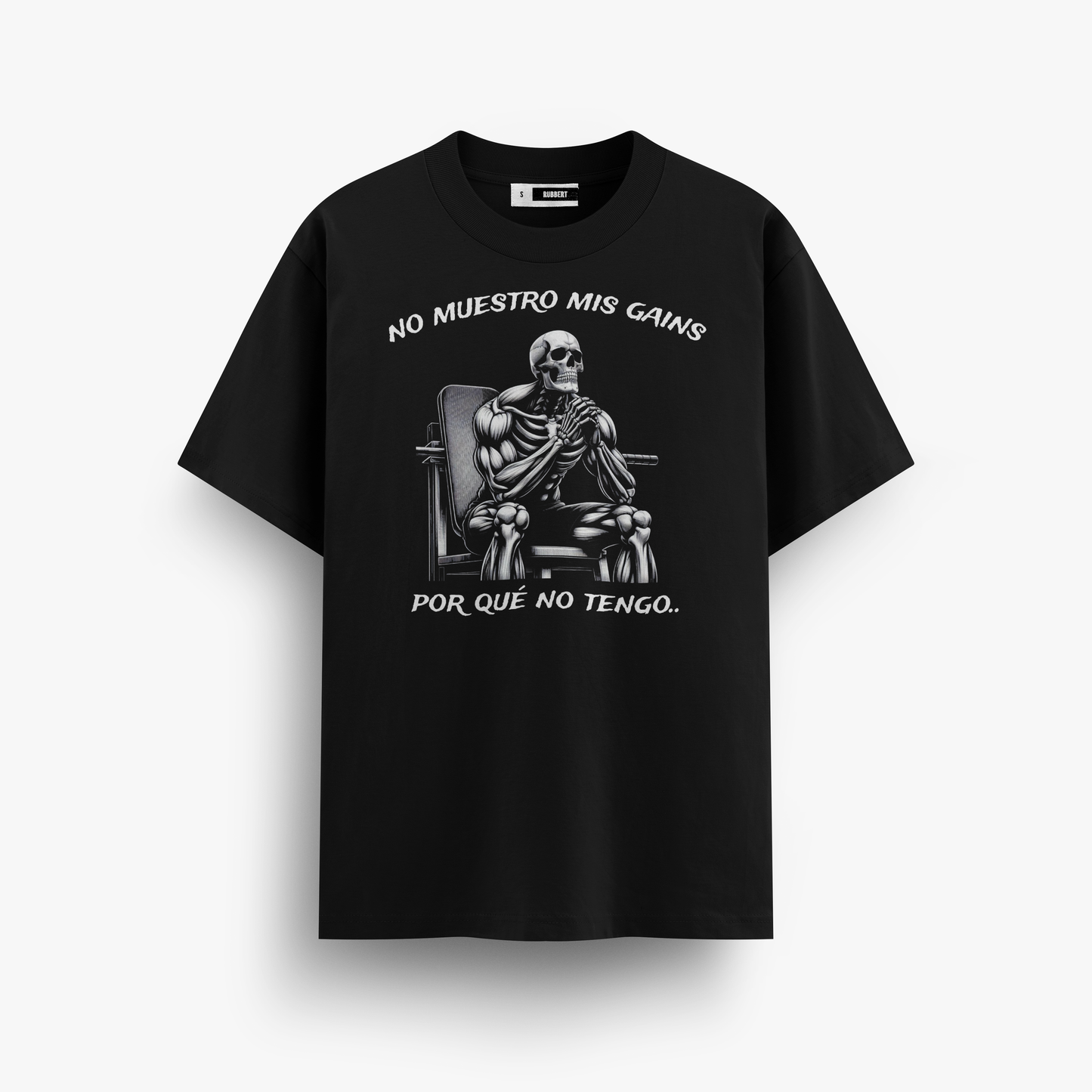 PLAYERA - NO MUESTRO MIS GAINS
