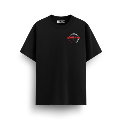 PLAYERA - THE WORLD IS YOURS