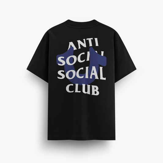 PLAYERA - BLUE U ANTI SOCIAL CLUB