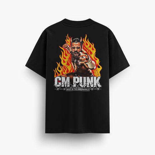 PLAYERA - CM PUNK (DEMON)