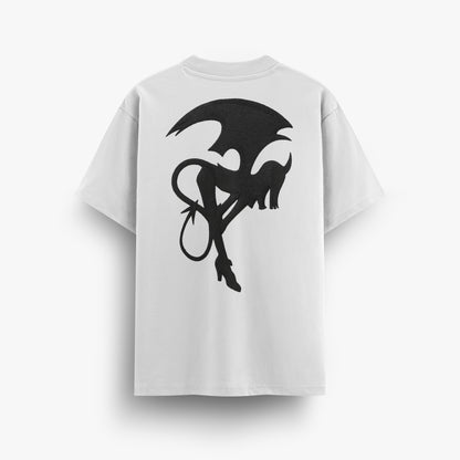 PLAYERA - DEMON GIRL EMBROIDERED