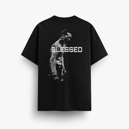 PLAYERA - MAX HOLLOWAY (BLESSED)
