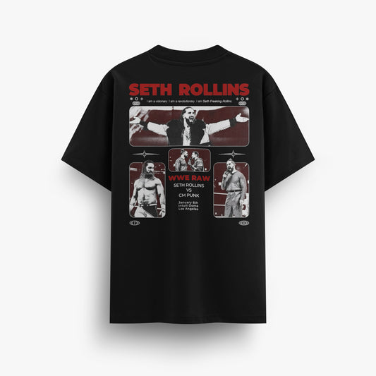 PLAYERA - SETH ROLLINS (RAW)