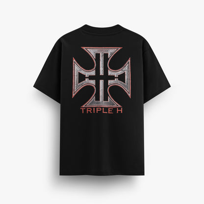 PLAYERA - TRIPLE H (CROSS)
