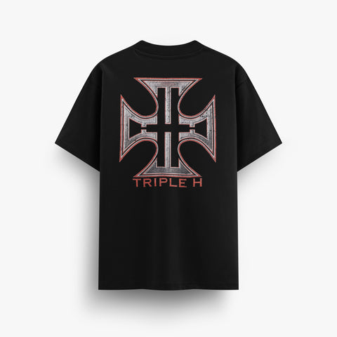PLAYERA - TRIPLE H (CROSS)