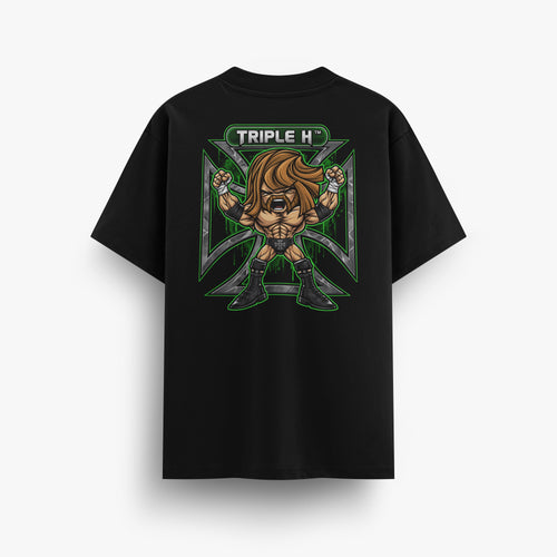 PLAYERA - TRIPLE H (CARTOON)