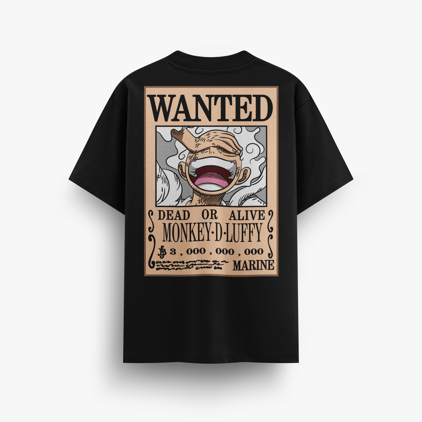PLAYERA - WANTED LUFFY G5