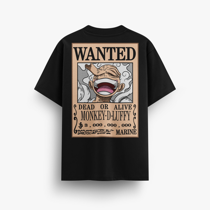 PLAYERA - WANTED LUFFY G5